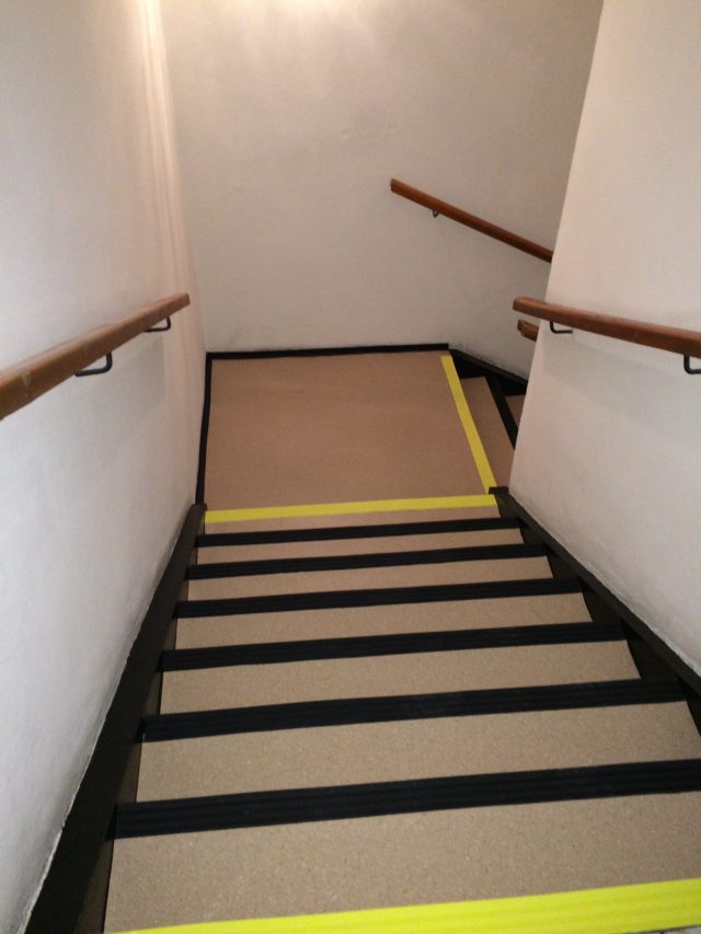 Homogénne PVC na schody